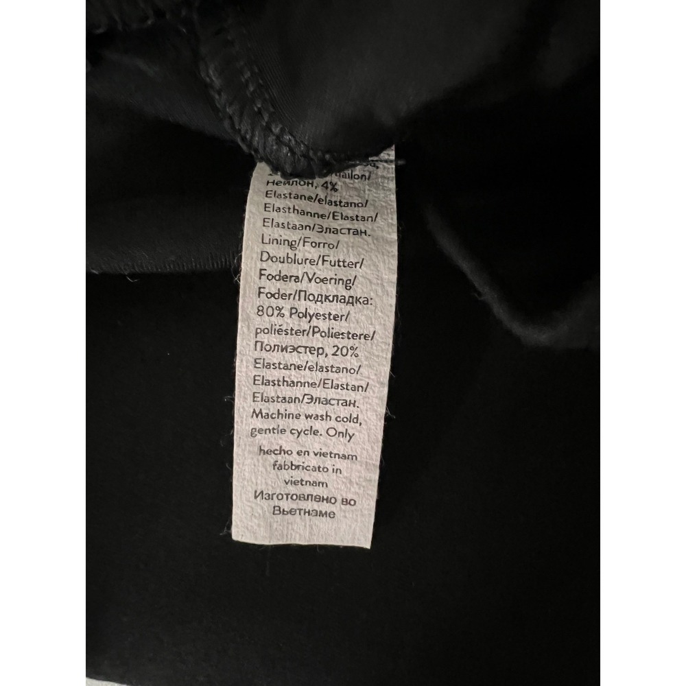 SPANX Ponte Knit Crop Pants Size 3X Black Straight Leg Pull On High Rise NWOT - Picture 8 of 10